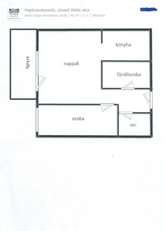 Апартаменты Baby Apartman Хайдусобосло Экстерьер фото